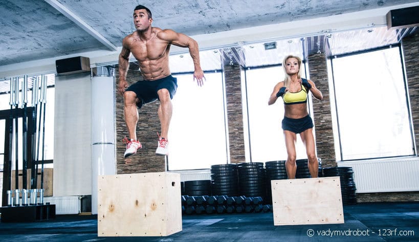 Box Jumps als HIIT-Training