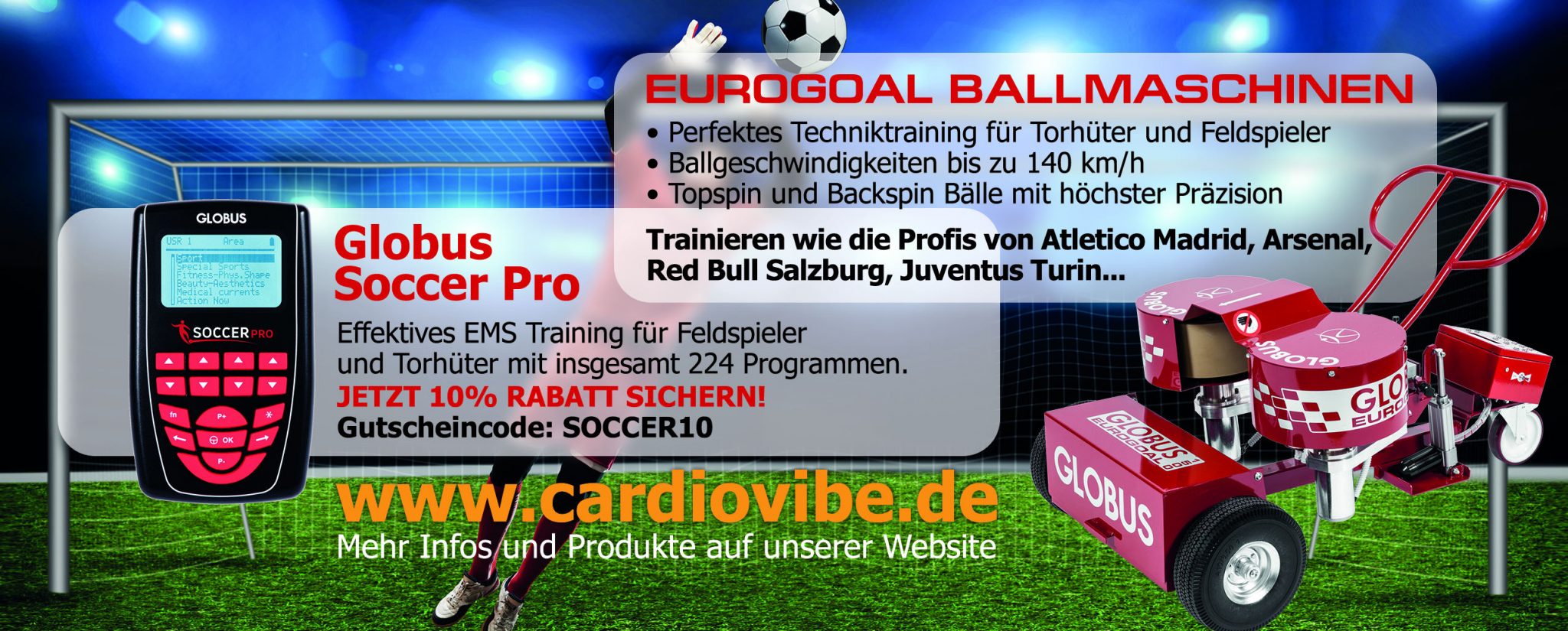 Fußball Ballwurfmaschinen Angebot