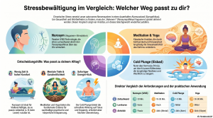 Stressbewältigung Vergleich unterschiedlicher Methoden
