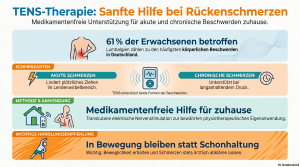 TENS -Sanfte Unterstützung bei Rückenschmerzen
