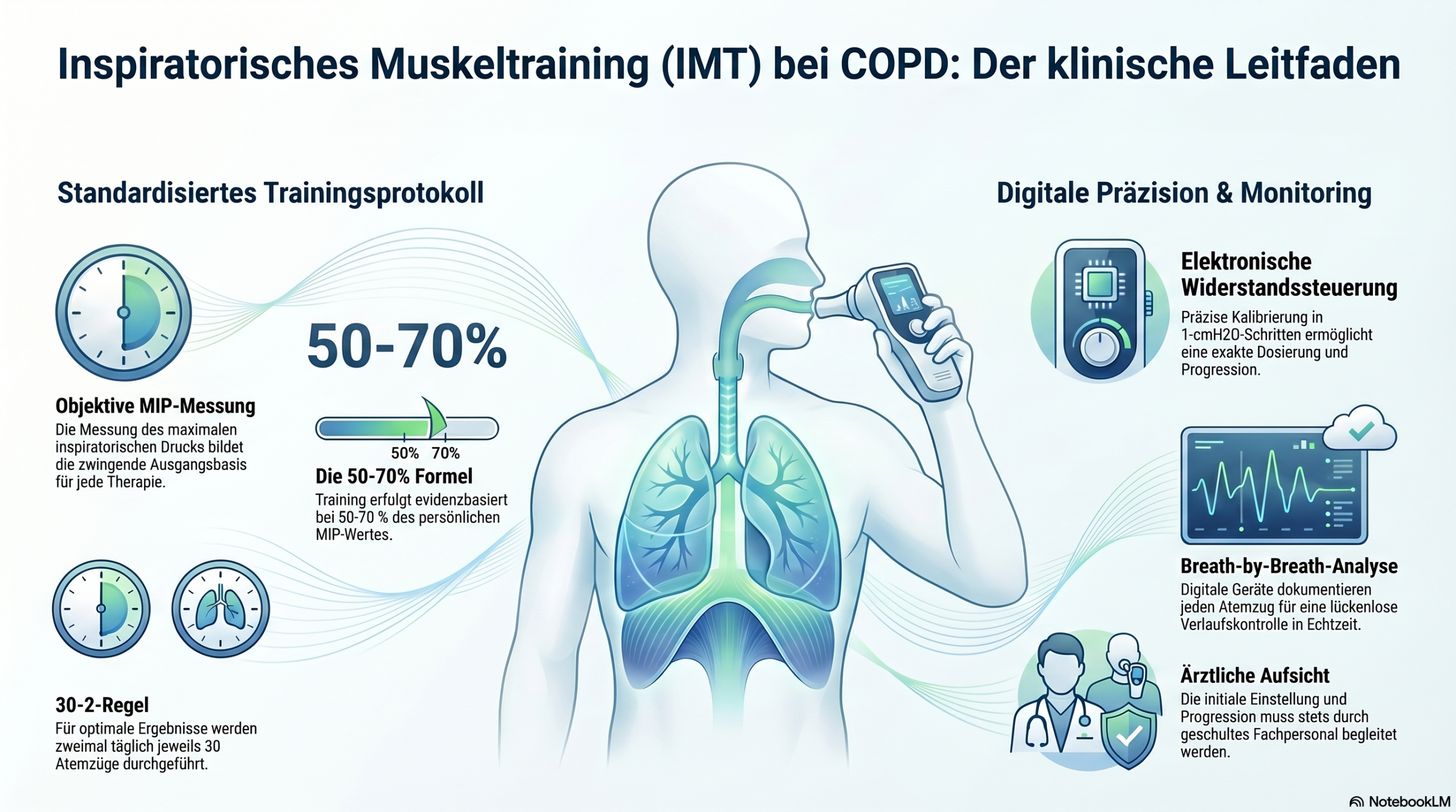 Atemtraining bei COPD: