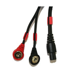 COMPEX Snap-Kabel 6P - schwarz