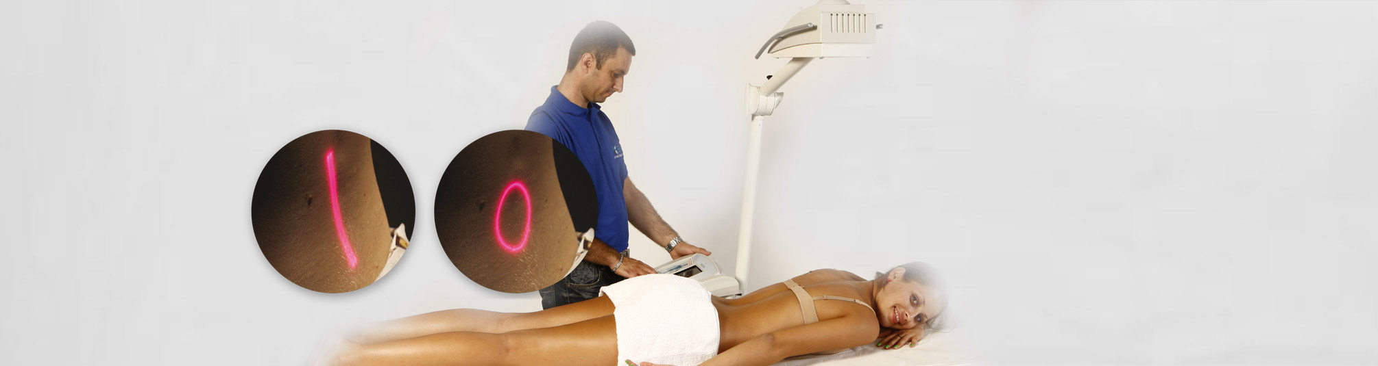 Scanning Laser für Physiotherapie